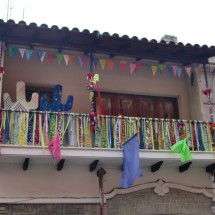 Beautiful balcony in Salta